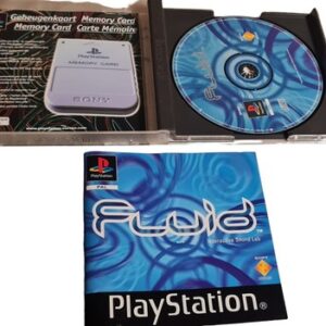 PS1 / Sony Playstation 1 Spiel - Fluid CD mit Anl.