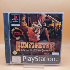 PS1 / Sony Playstation 1 Spiel - Gunfighter: The Legend of Jesse James