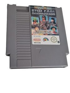 Nintendo NES Spiel - WWF Wrestlemania: Steel Cage Challenge PAL-B Modul