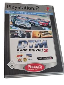 DTM RACE DRIVER 3 | PS2 | PLAYSTATION 2 | OVP | CIB | PAL VERSION