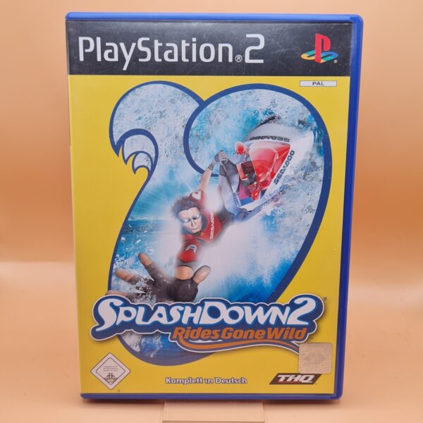 Splashdown 2: Rides Gone Wild (Sony PlayStation 2) PS2 Spiel in OVP - GUT