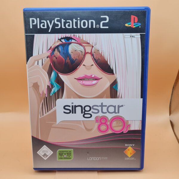 Singstar 80s - Sony Playstation 2 - PS2 - CiB - PAL