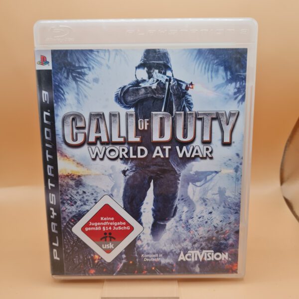 Call of Duty: World At War (Sony PlayStation 3, 2008) PS3