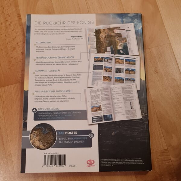Final Fantasy XV - Das offizielle Buch - Lösungsbuch Piggyback Square Enix 15 – Bild 2