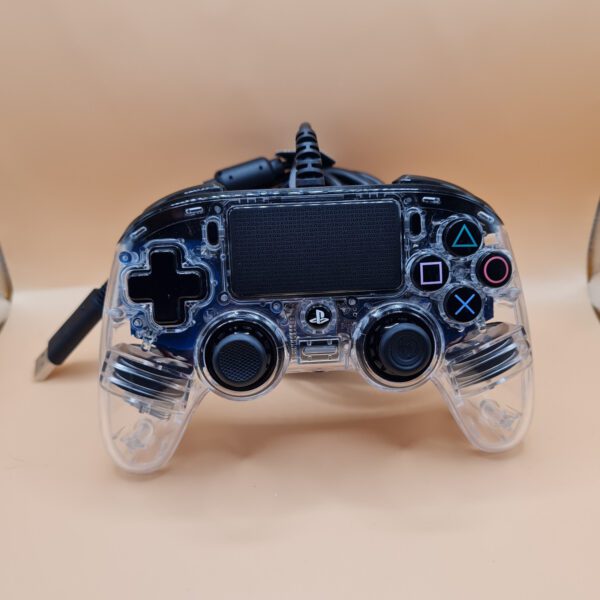 Nacon PS4 Controller - LIGHT EDITION wired Blue transparent Blau - Zustand: gut