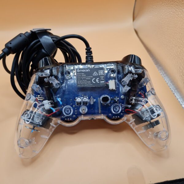 Nacon PS4 Controller - LIGHT EDITION wired Blue transparent Blau - Zustand: gut – Bild 2