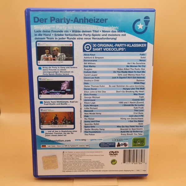 SingStar: Party (Sony PlayStation 2) PS2 Spiel in OVP – Bild 2