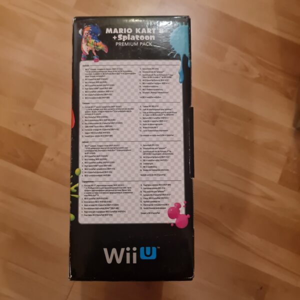 Nintendo Wii U Mario Kart 8 / Splatoon Premium Pack 32GB Schwarz Spielekonsole – Bild 4