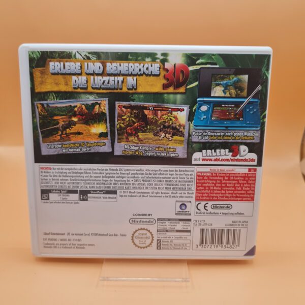 Dinosaurier 3D  Kampf der Giganten für Nintendo 3DS - Pal - Komplett ! – Bild 2