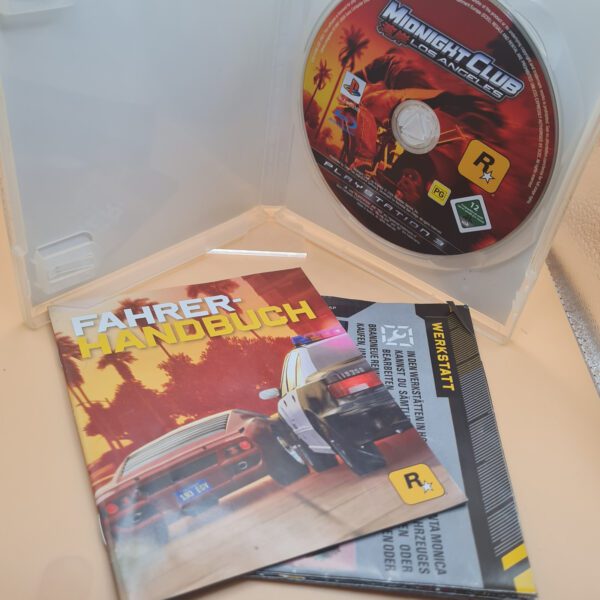 PS3 Sony Playstation 3 MIDNIGHT CLUB Los Angeles guter Zustand – Bild 3