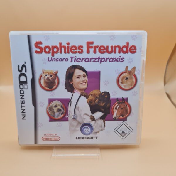 Nintendo DS , Sophies Freunde - Unsere Tierarztpraxis , 2007 ,mit Spielanleitung