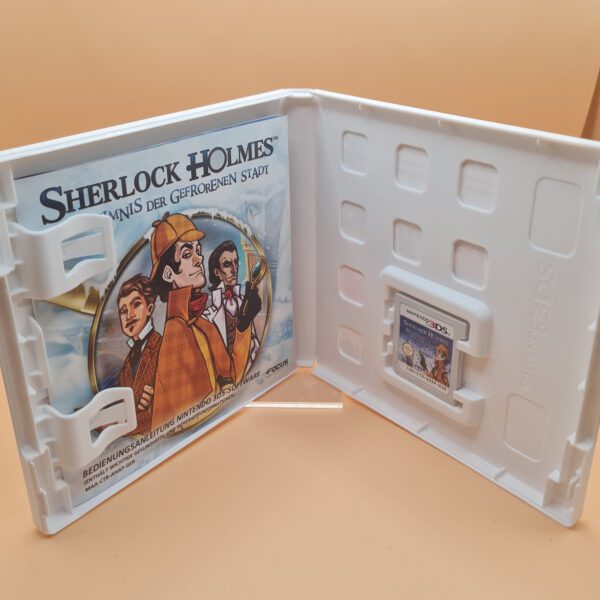 Nintendo 3DS Sherlock Holmes Geheimnis der gefrorenen Stadt OVP – Bild 3