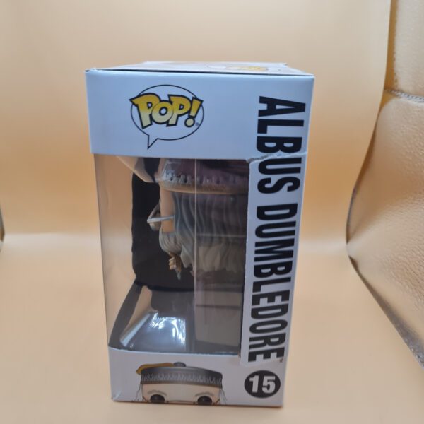 #15 Funko Pop Albus Dumbledore Harry Potter Figur Abriss Seitlich – Bild 2