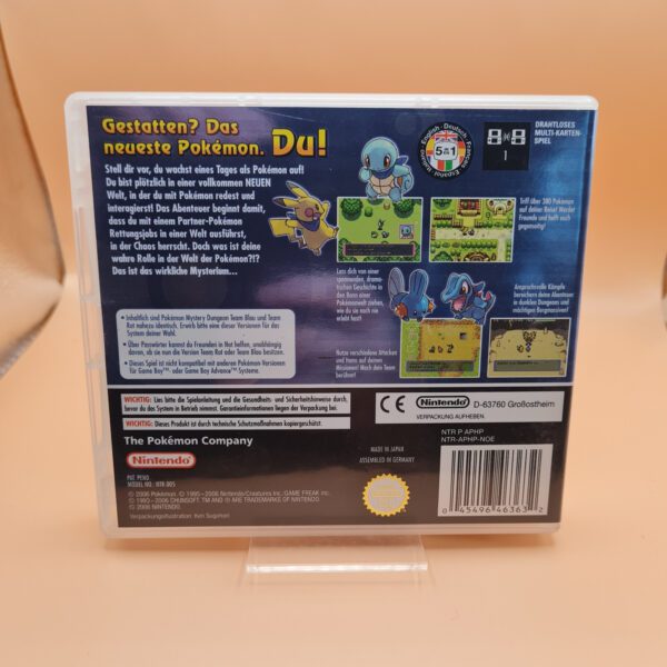 Nintendo DS Pokemon Mystery Dungeon Team Blau – Bild 2