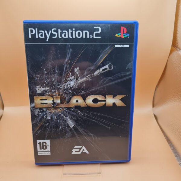 Playstation 2 BLACK (Shooter) PS2 PAL CIB OVP