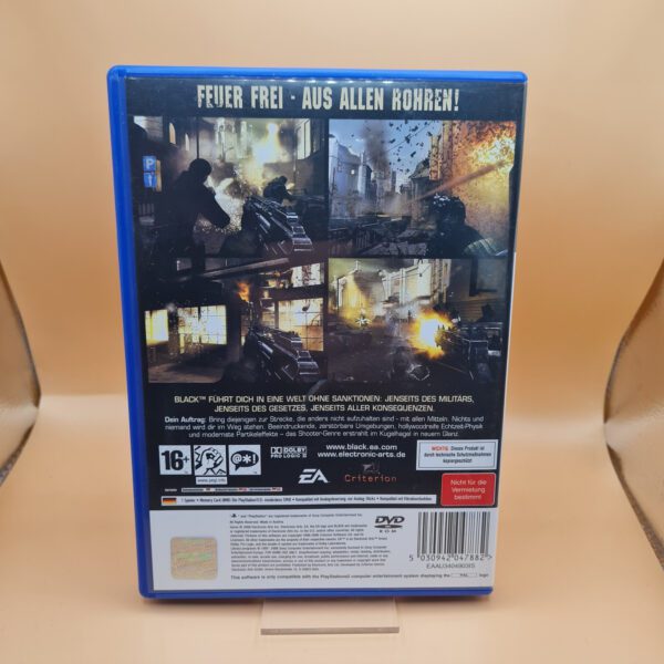 Playstation 2 BLACK (Shooter) PS2 PAL CIB OVP – Bild 2