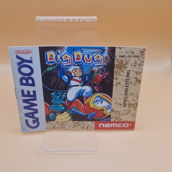 Game Boy Dig Dug • Anleitung • Frg • Nintendo • Namco •