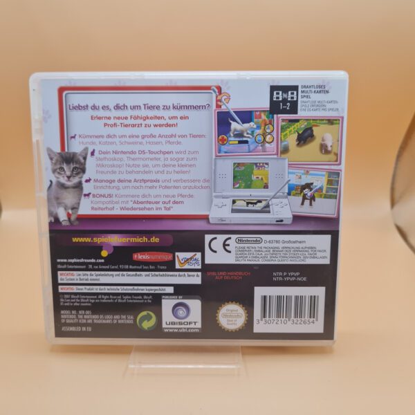 Nintendo DS , Sophies Freunde - Unsere Tierarztpraxis , 2007 ,mit Spielanleitung – Bild 2