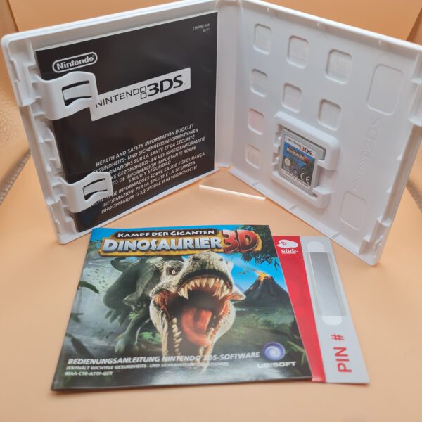 Dinosaurier 3D  Kampf der Giganten für Nintendo 3DS - Pal - Komplett ! – Bild 3