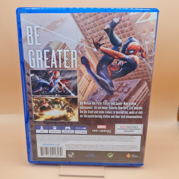 Marvel's Spider-Man Sony PlayStation 4 PS4 Gebraucht in OVP – Bild 3