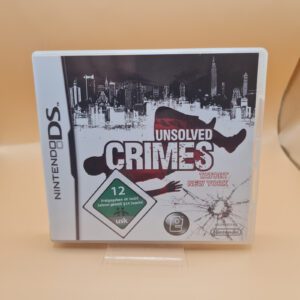 Unsolved Crimes Tatort New York für Nintendo DS, DS Lite, DSi XL, 3DS