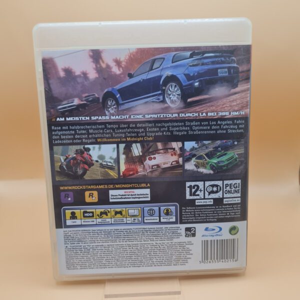 PS3 Sony Playstation 3 MIDNIGHT CLUB Los Angeles guter Zustand – Bild 2