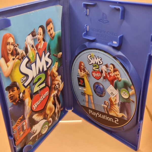PS2 / Sony Playstation 2 Spiel - Die Sims 2: Haustiere / Pets mit OVP – Bild 3