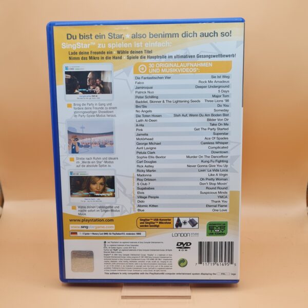 PS2 / Sony Playstation 2 - SingStar DE CIB – Bild 2