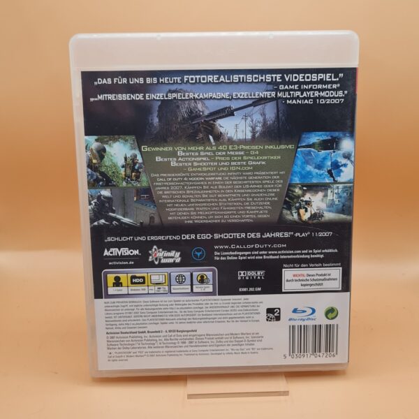 Call of Duty 4: Modern Warfare - Sony Playstation 3 - PS3 - CiB - PAL – Bild 2