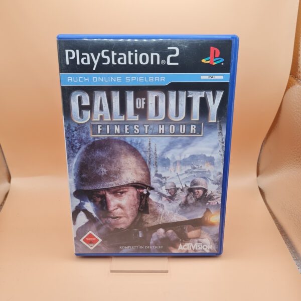 Call of Duty FInest Hour - Sony Playstation 2 / PS2 Spiel