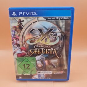 PSVITA Spiel : Ys Memories of Celceta - OVP PAL / SONY Playstation VITA
