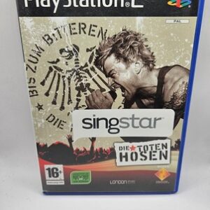 SINGSTAR DIE TOTEN HOSEN | PS2 PLAYSTATION 2 | OVP | PAL VERSION