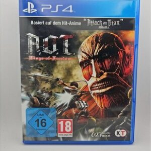 A.O.T. Wings Of Freedom (Sony PlayStation 4, 2016) - Ps4 - Attack on Titan - AOT