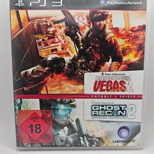 Rainbow Six Vegas 2 + Ghost Recon 2 Playstation 3 (PS3)