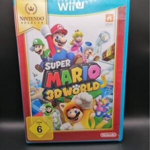 Super Mario 3D Wörld Ohne ANLEITUNG Nintendo Wii U Kombiversand Möglich