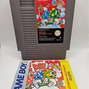 BUBBLE BOBBLE  (Modul) PAL B Version  Nintendo NES  +Anleitung
