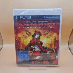 Playstation 3  COMMAND  & CONQUER  ALARMSTUFE ROT 3  ULTIMATE EDITION NEU