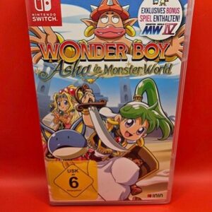Wonder Boy Asha in Monster World Nintendo Switch