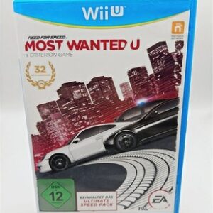 Nintendo Wii U Need for Speed Most Wanted U