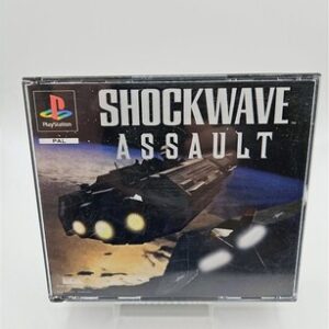 PS1 Playstation 1 Shockwave Assault mit OVP und Anleitung Multilingual 2 Discs