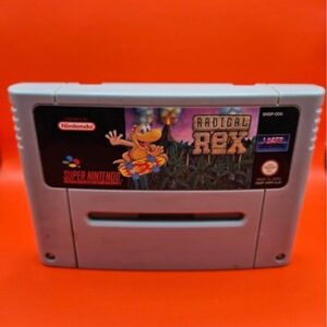 Nintendo SNES Spiel RADICAL REX