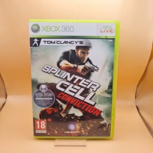 SPLINTER CELL CONVICTION + ANLEITUNG MICROSOFT XBOX 360 PAL OVP CIB KOMPLETT