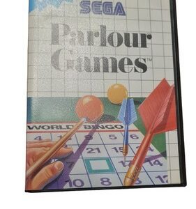PARLOUR GAMES | SEGA MASTER SYSTEM | OVP |