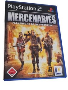 SONY PLAYSTATION 2 PS2 SPIEL - MERCENARIES PLAYGROUND OF DESTRUCTION - PAL