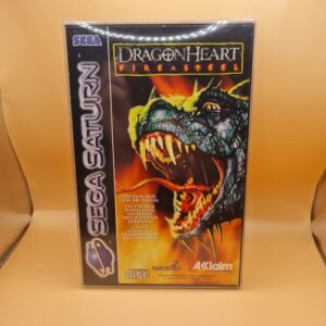 Dragon Heart Fire & Steel, Sega Saturn, cib