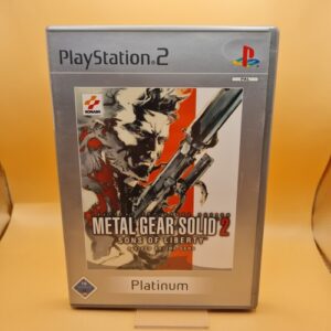 PS2 - Metal Gear Solid 2 Sons of Liberty [Platinum] DE CD mit Anl.