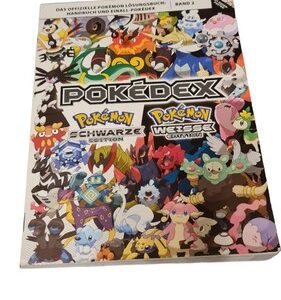 Pokedex Pokemon schwarze weisse Edition Band 2 Lösungsbuch