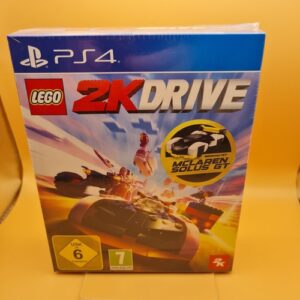 LEGO 2K DRIVE + MCLAREN SOLUS GT KOMPLETT IN DEUTSCH FÜR PS4 NEU & OVP