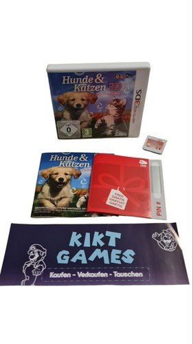 Nintendo 3DS Hunde und Katzen Kombiversand Möglich