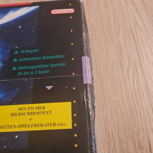 Big Box SNES SPIEL Super Nintendo Illusion of Time OVP Spieleberater – Bild 32